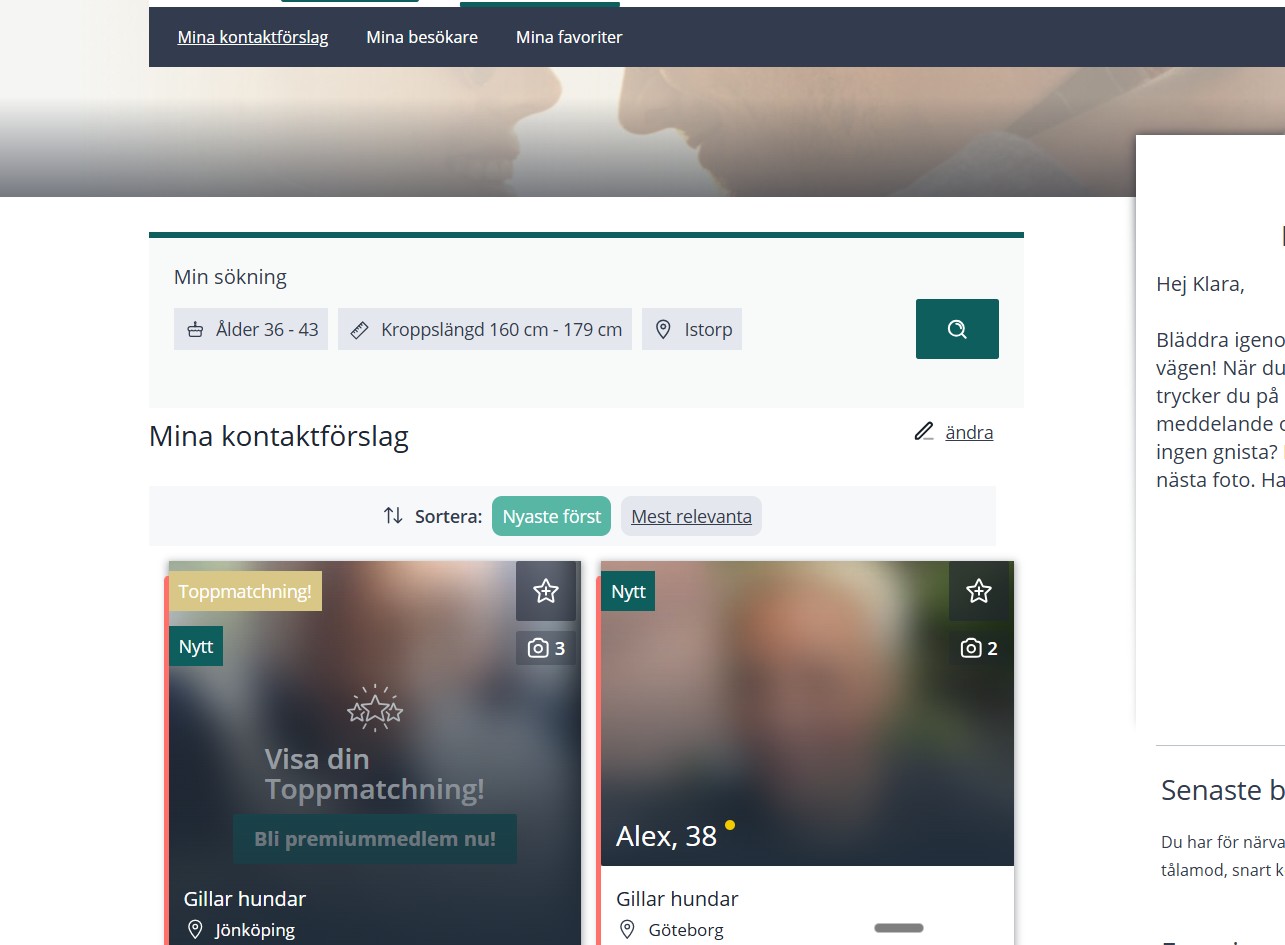 Mina kontaktförslag