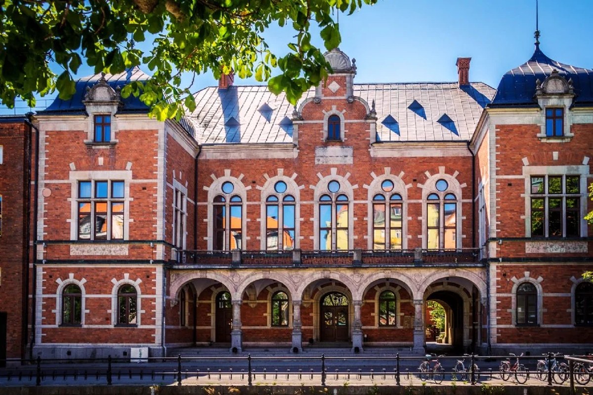 Norrlands Nation p&aring; V&auml;stra &Aring;gatan i Uppsala