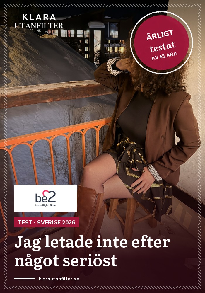Klara Utanfilter: be2 sverige test