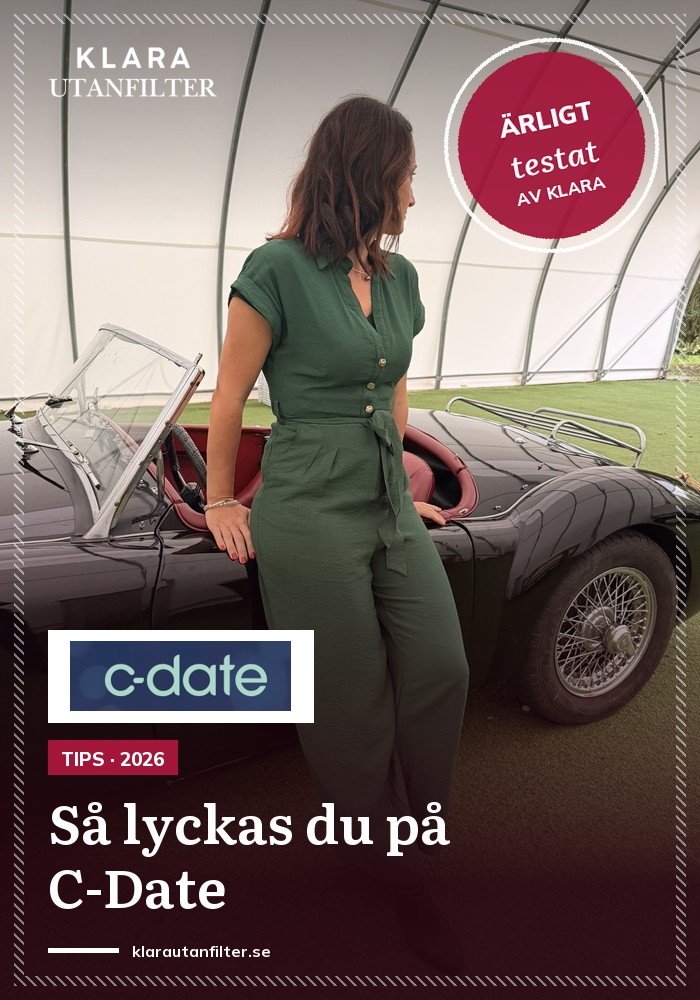 Hur du lyckas på C-Date: Tips från en kvinna som vet vad hon pratar om
