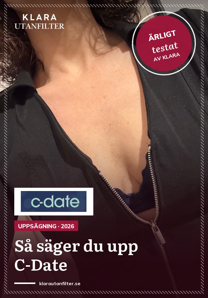 Säga upp C-Date: så avslutar du ditt medlemskap (Sverige 2026)