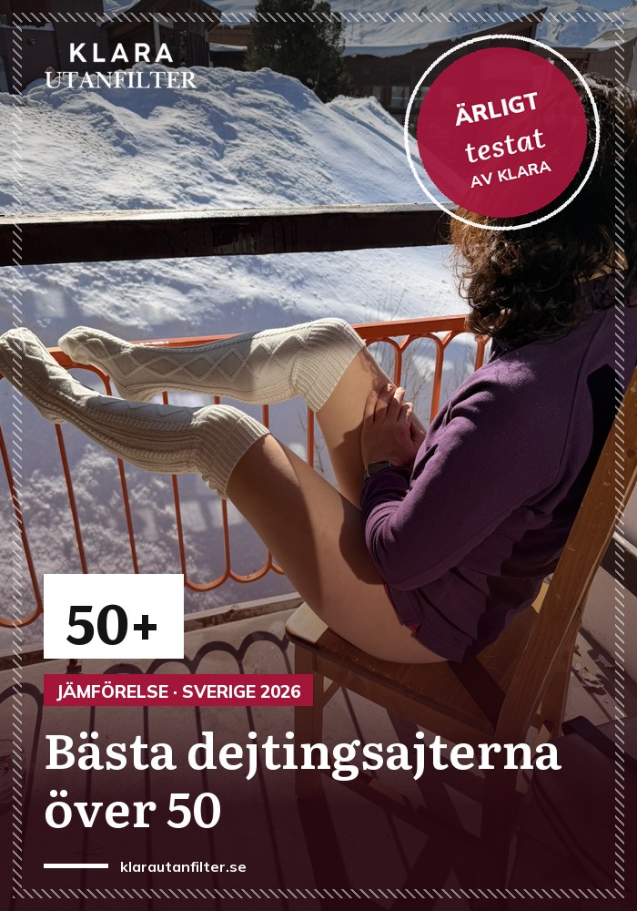 Bästa dejtingsajterna för dig över 50 i Sverige: min jämförelse 2026