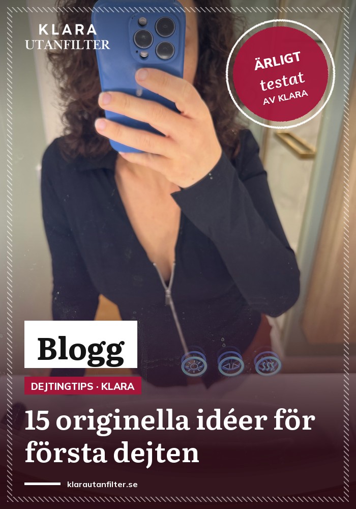 15 originella idéer för en första dejt