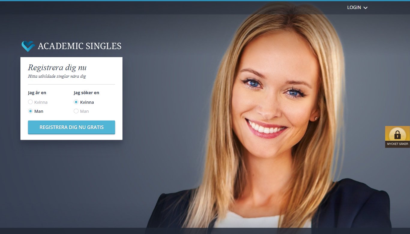 Academic Singles Sverige startsida