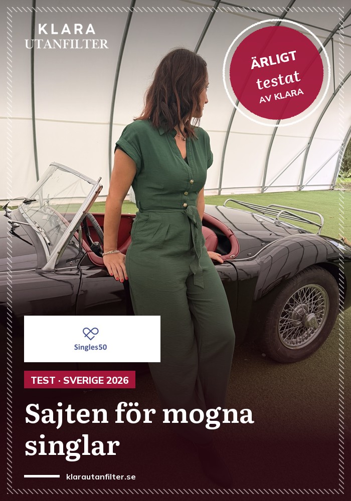 Klara Utanfilter: singles50 sverige test